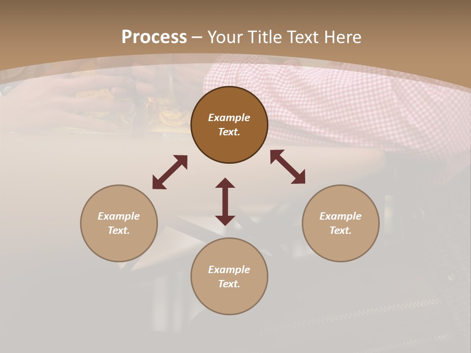 Male Heteroual Couple Munich Beer Festival PowerPoint Template