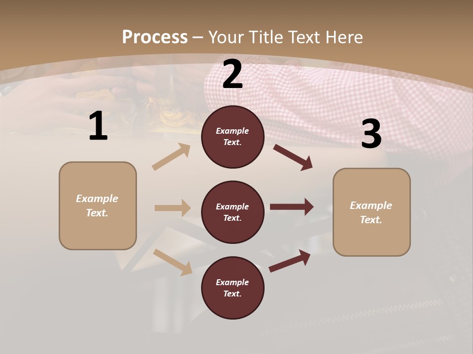 Male Heteroual Couple Munich Beer Festival PowerPoint Template