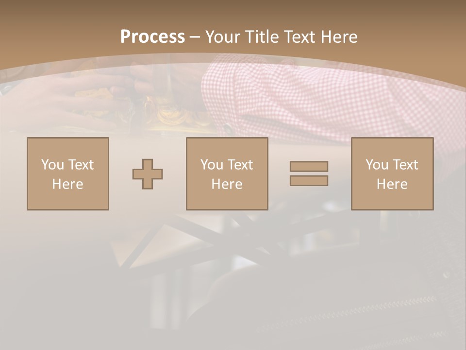 Male Heteroual Couple Munich Beer Festival PowerPoint Template