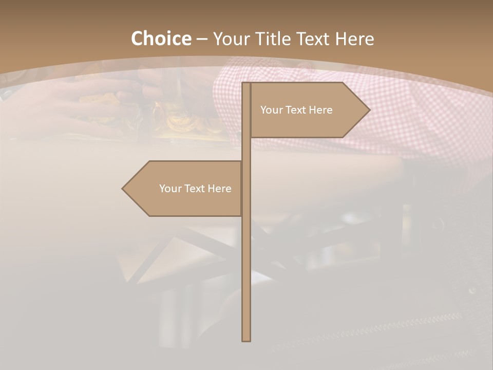 Male Heteroual Couple Munich Beer Festival PowerPoint Template