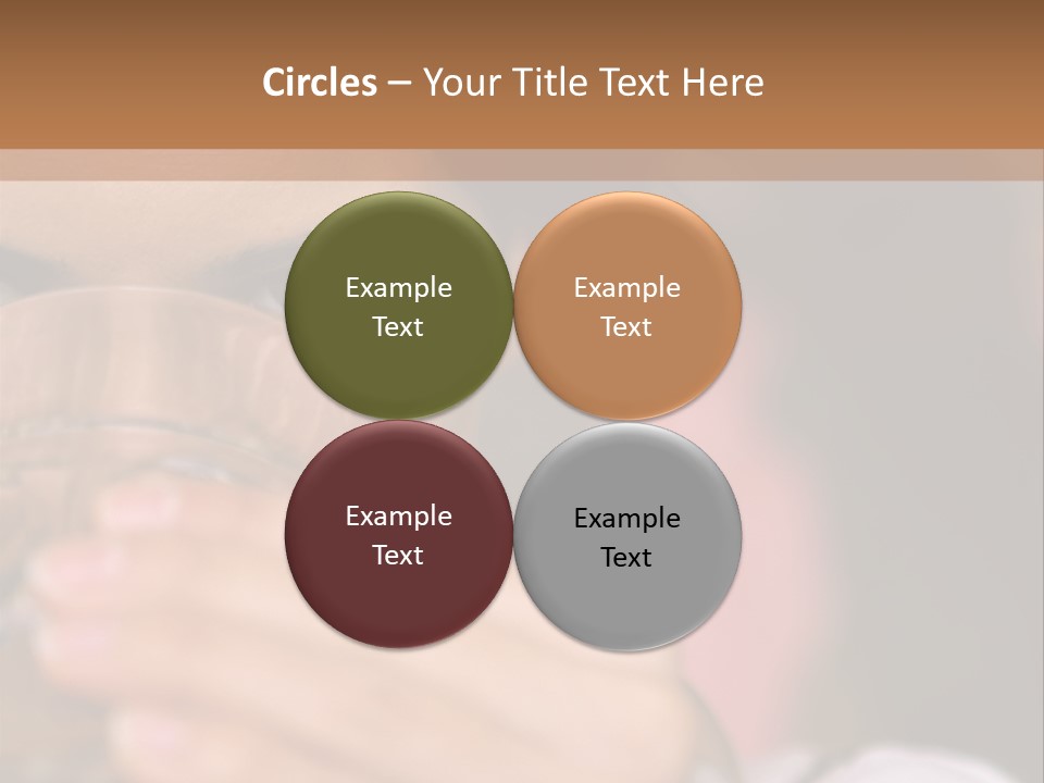 Ages Revitalise Food And Drink PowerPoint Template