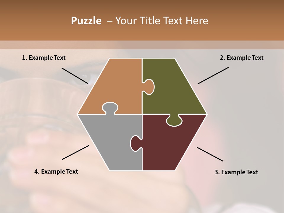 Ages Revitalise Food And Drink PowerPoint Template