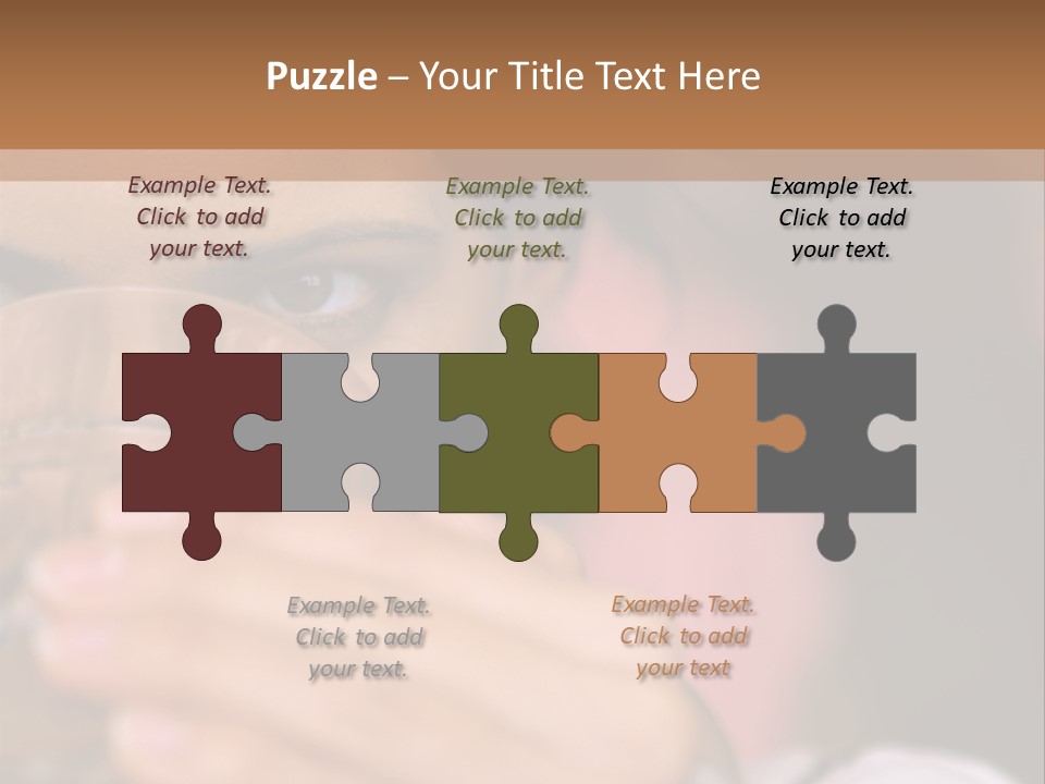 Ages Revitalise Food And Drink PowerPoint Template