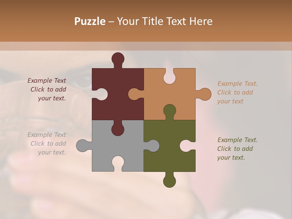 Ages Revitalise Food And Drink PowerPoint Template