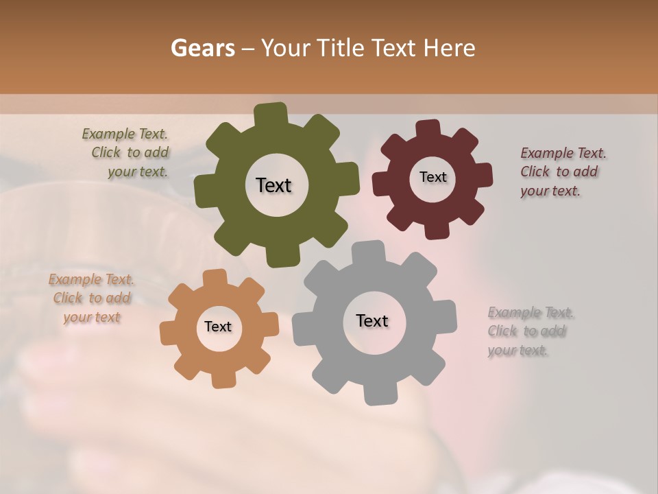 Ages Revitalise Food And Drink PowerPoint Template