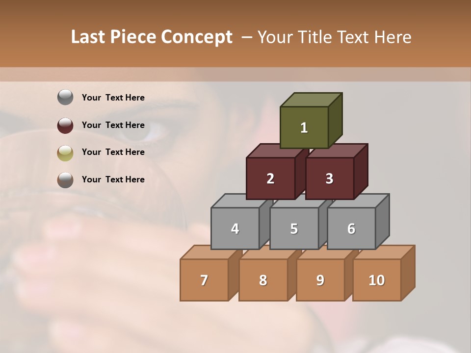 Ages Revitalise Food And Drink PowerPoint Template