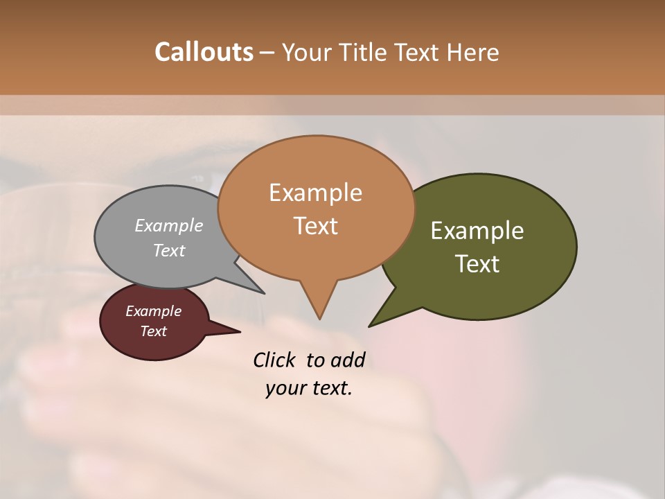 Ages Revitalise Food And Drink PowerPoint Template