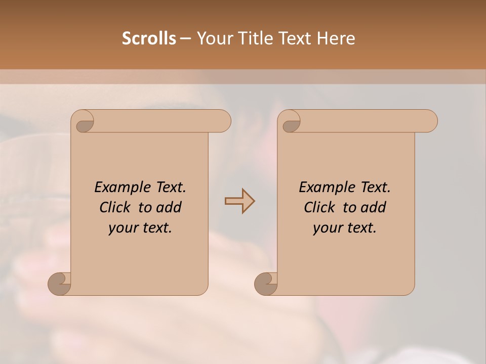 Ages Revitalise Food And Drink PowerPoint Template