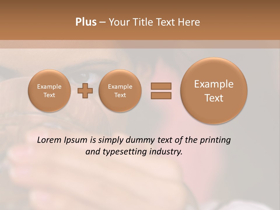 Ages Revitalise Food And Drink PowerPoint Template