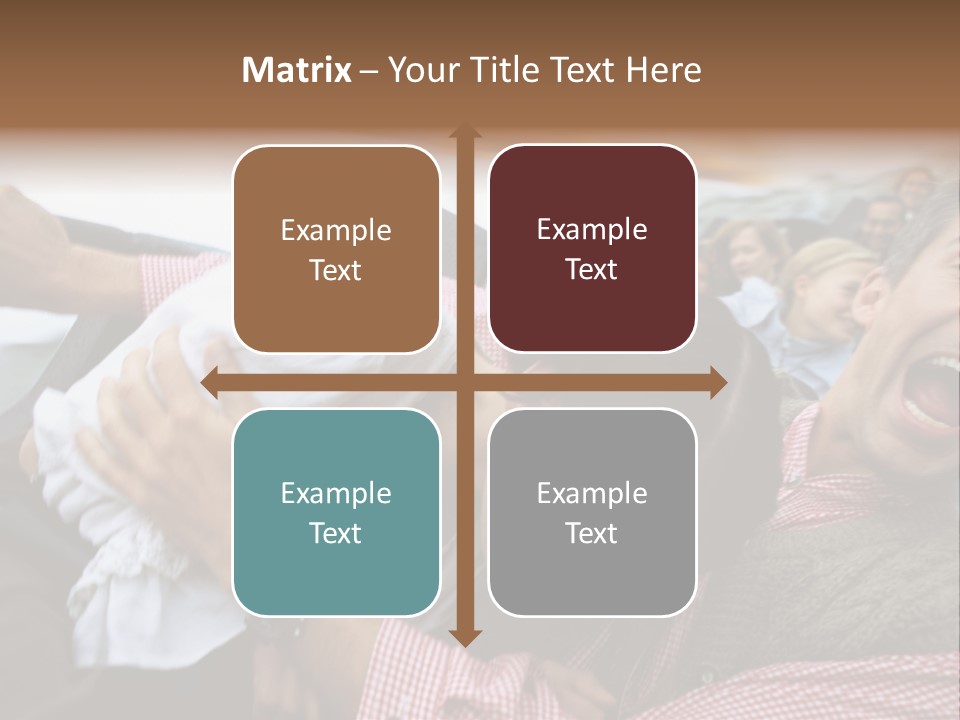 Amusement Park Thrilling Large Group PowerPoint Template