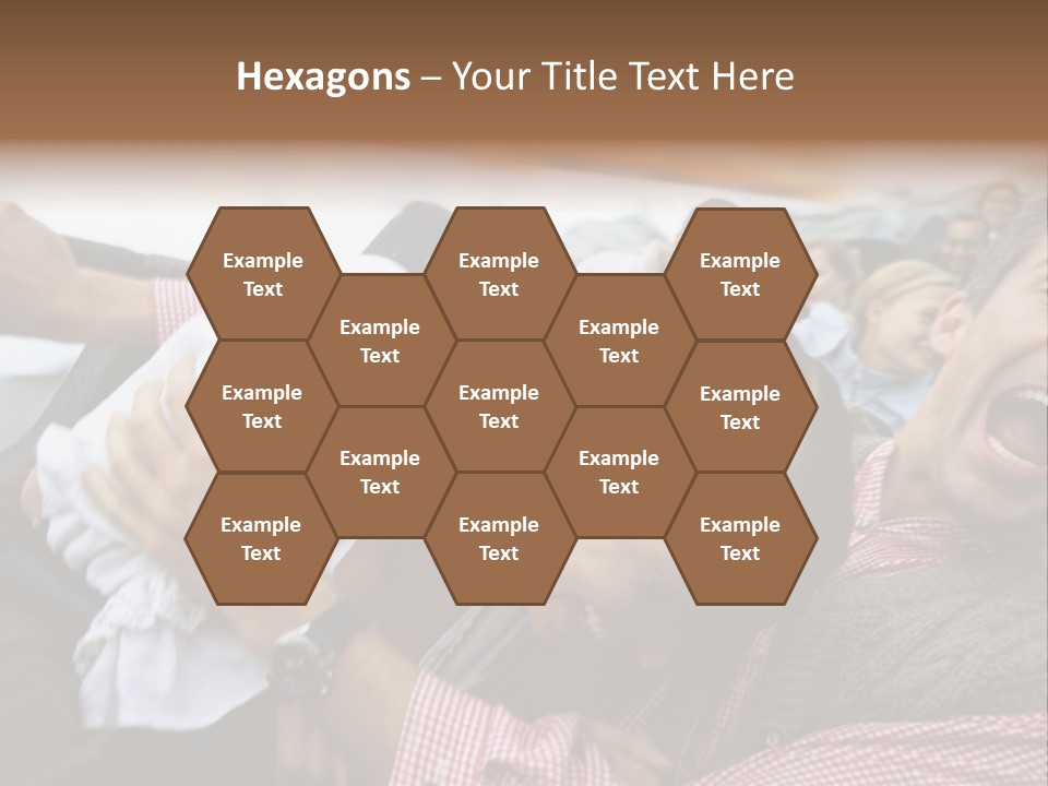 Amusement Park Thrilling Large Group PowerPoint Template