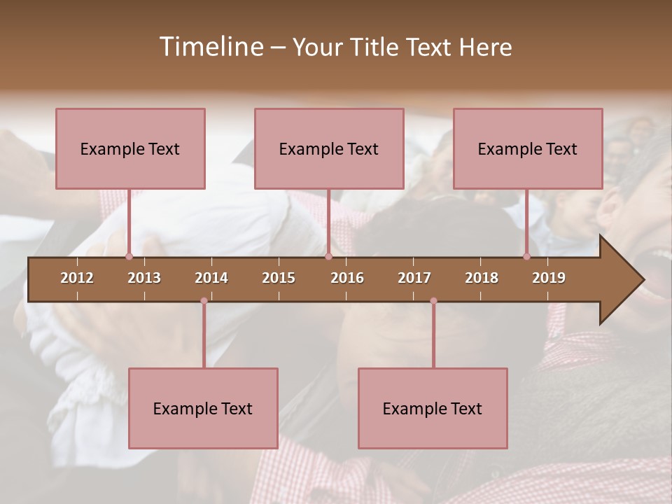 Amusement Park Thrilling Large Group PowerPoint Template