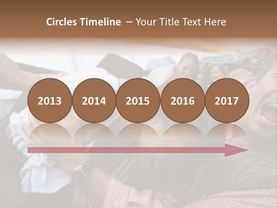 Amusement Park Thrilling Large Group PowerPoint Template