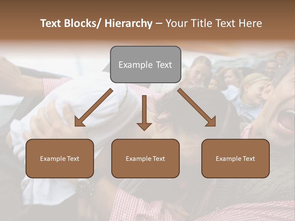 Amusement Park Thrilling Large Group PowerPoint Template