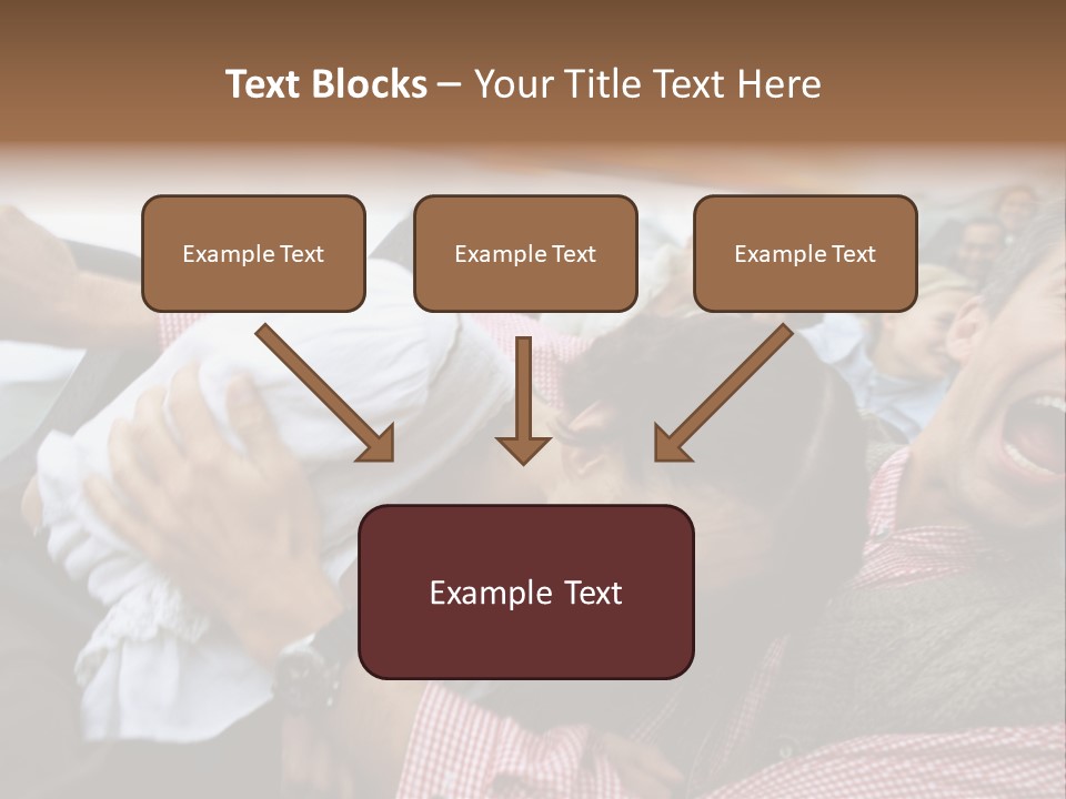 Amusement Park Thrilling Large Group PowerPoint Template