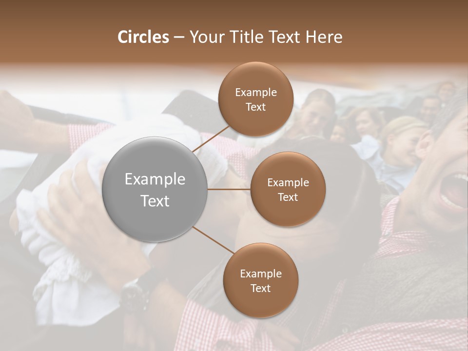 Amusement Park Thrilling Large Group PowerPoint Template