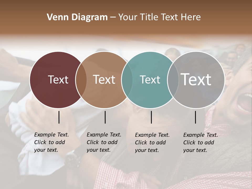 Amusement Park Thrilling Large Group PowerPoint Template