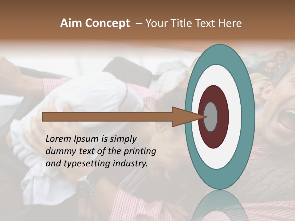 Amusement Park Thrilling Large Group PowerPoint Template