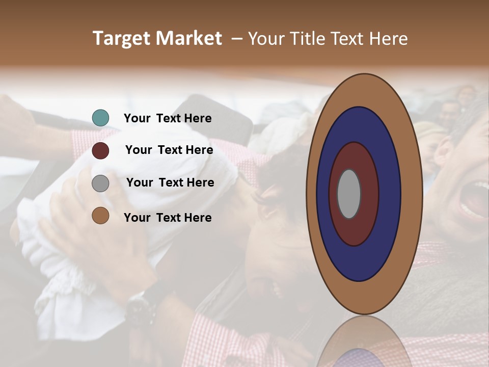 Amusement Park Thrilling Large Group PowerPoint Template