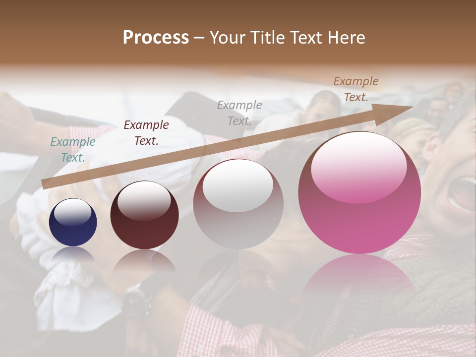 Amusement Park Thrilling Large Group PowerPoint Template