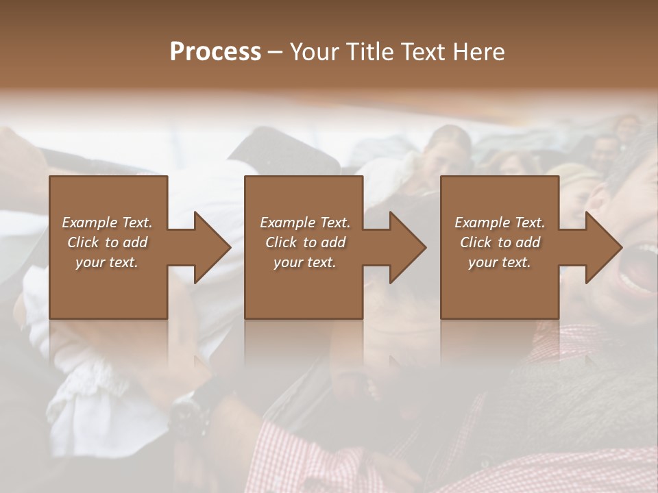 Amusement Park Thrilling Large Group PowerPoint Template