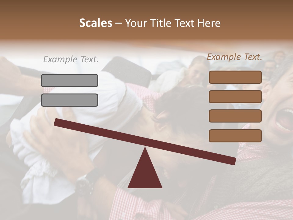 Amusement Park Thrilling Large Group PowerPoint Template