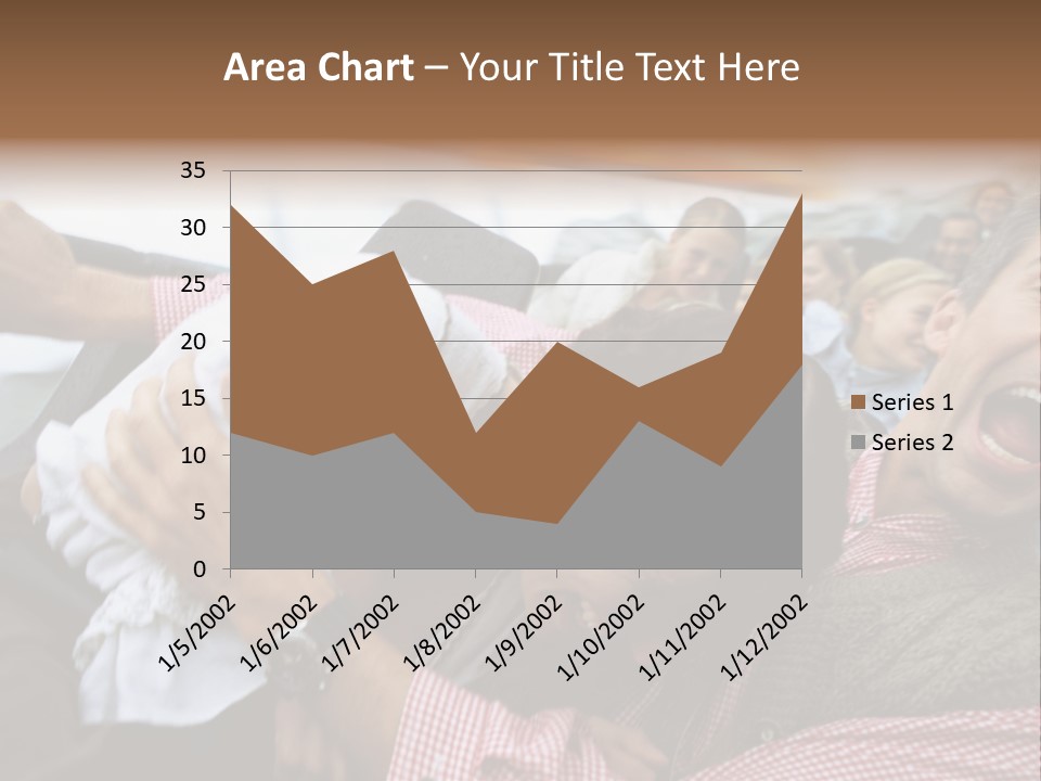 Amusement Park Thrilling Large Group PowerPoint Template