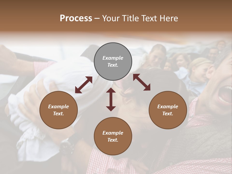 Amusement Park Thrilling Large Group PowerPoint Template