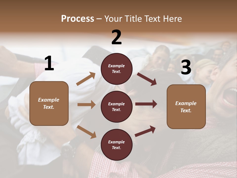Amusement Park Thrilling Large Group PowerPoint Template