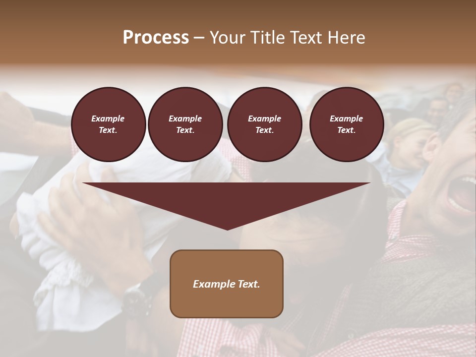 Amusement Park Thrilling Large Group PowerPoint Template
