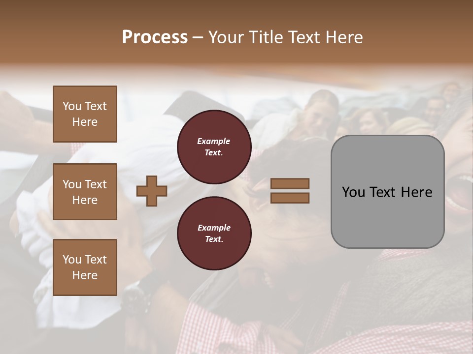 Amusement Park Thrilling Large Group PowerPoint Template