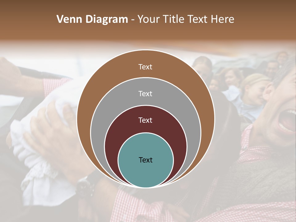 Amusement Park Thrilling Large Group PowerPoint Template
