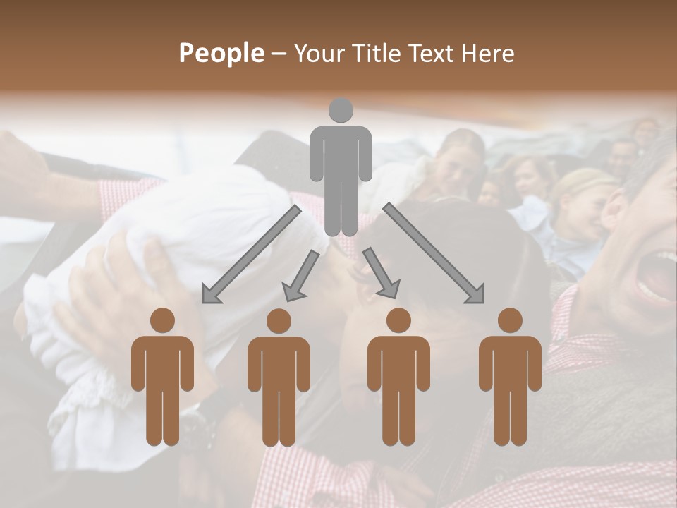 Amusement Park Thrilling Large Group PowerPoint Template