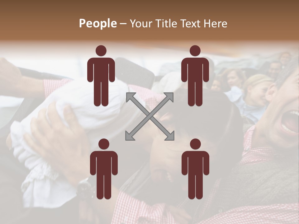 Amusement Park Thrilling Large Group PowerPoint Template