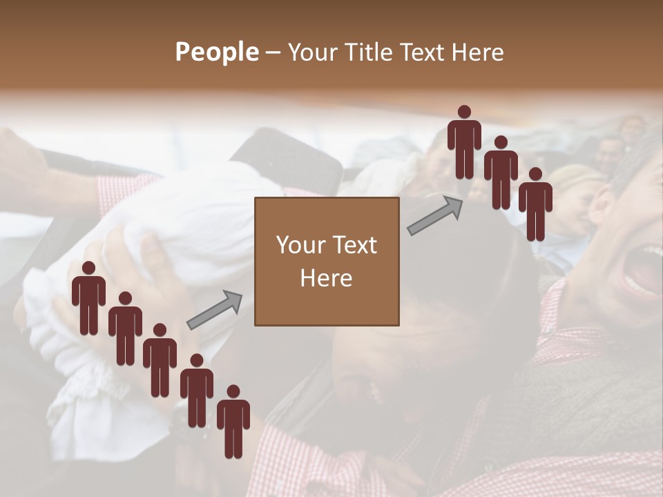 Amusement Park Thrilling Large Group PowerPoint Template