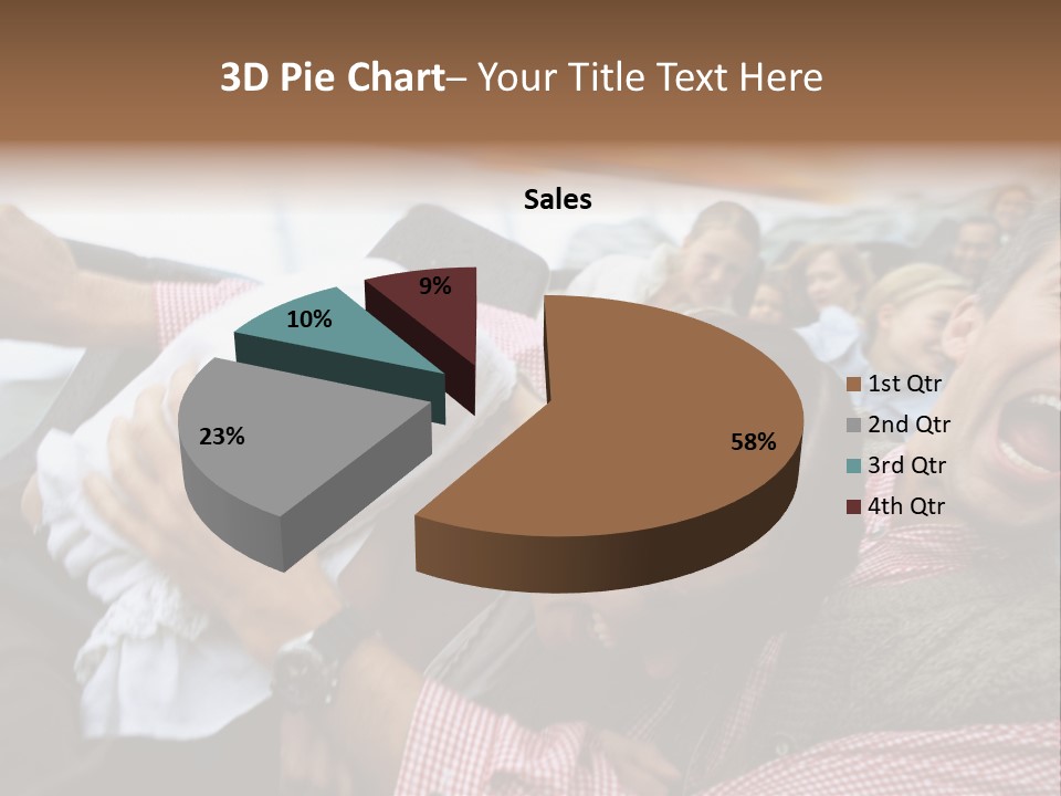 Amusement Park Thrilling Large Group PowerPoint Template