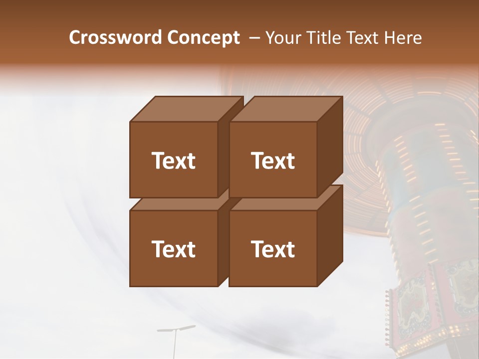 Fun Fairs Outside Funfair PowerPoint Template