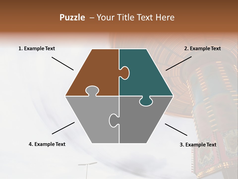 Fun Fairs Outside Funfair PowerPoint Template