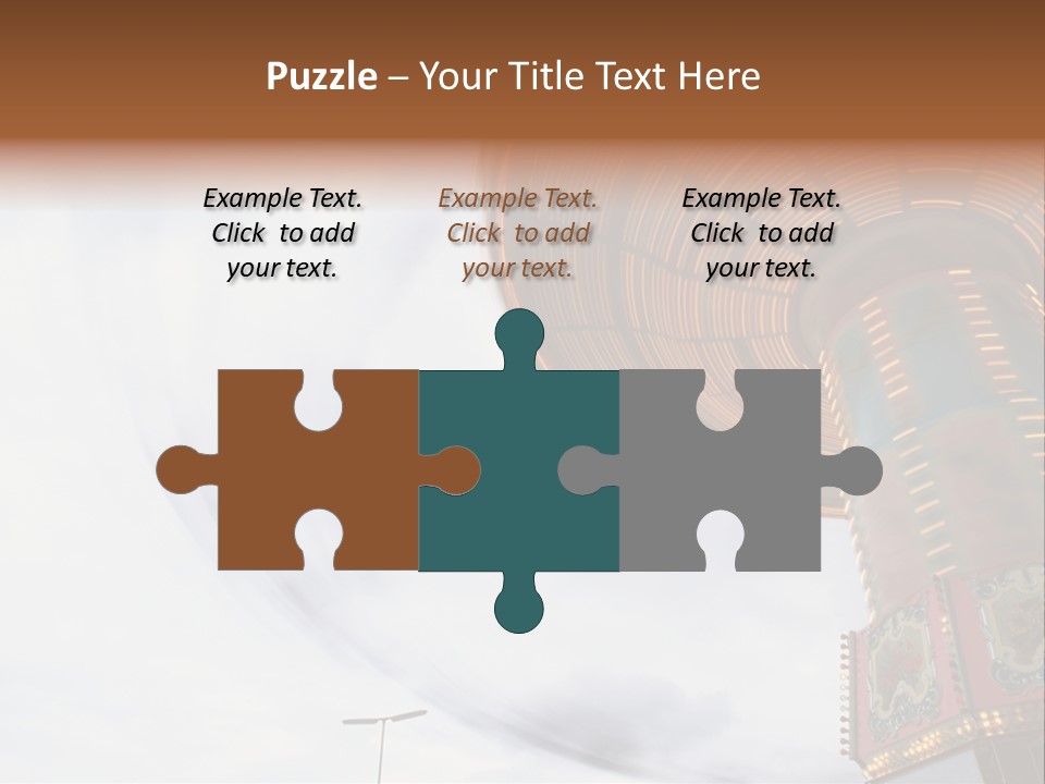 Fun Fairs Outside Funfair PowerPoint Template