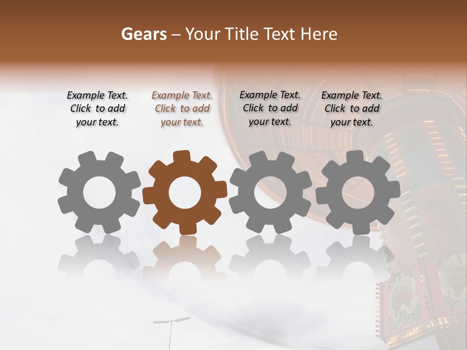 Fun Fairs Outside Funfair PowerPoint Template