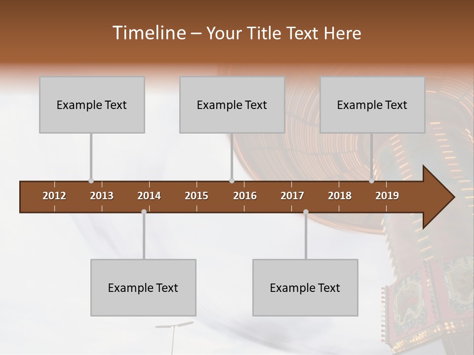 Fun Fairs Outside Funfair PowerPoint Template