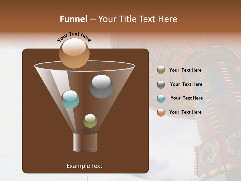 Fun Fairs Outside Funfair PowerPoint Template