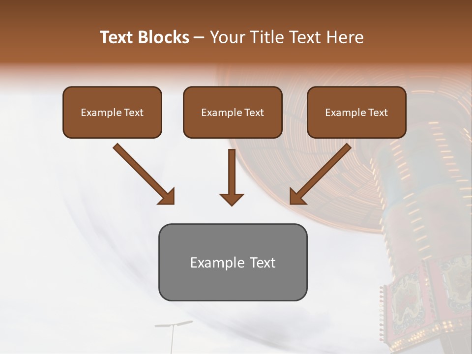 Fun Fairs Outside Funfair PowerPoint Template