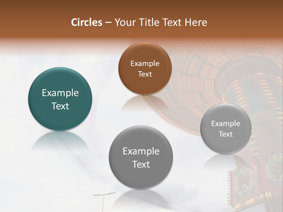 Fun Fairs Outside Funfair PowerPoint Template