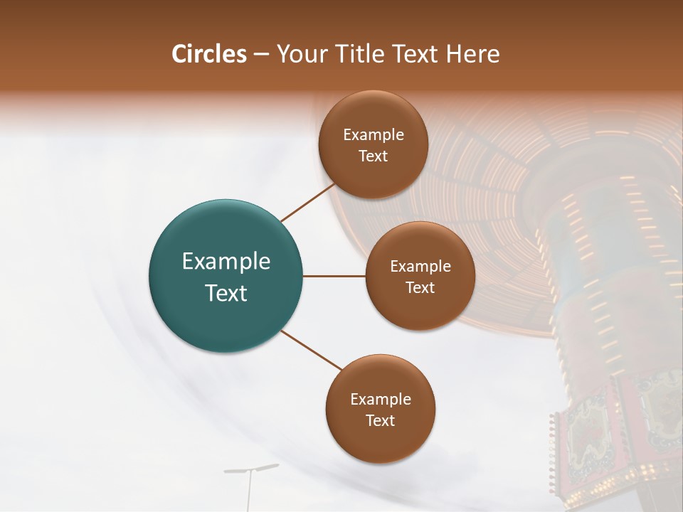 Fun Fairs Outside Funfair PowerPoint Template