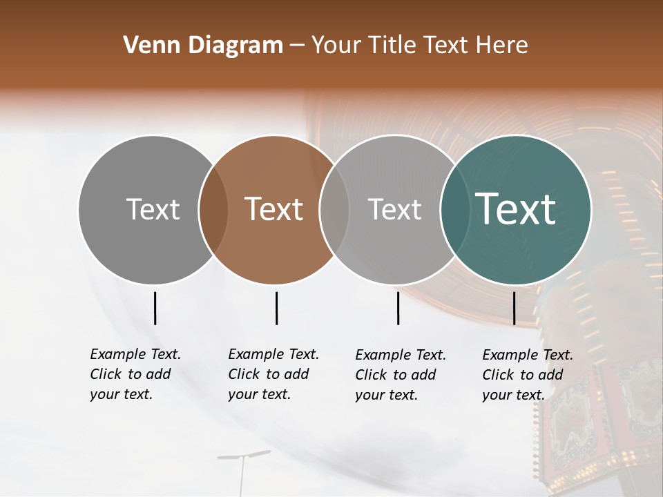 Fun Fairs Outside Funfair PowerPoint Template