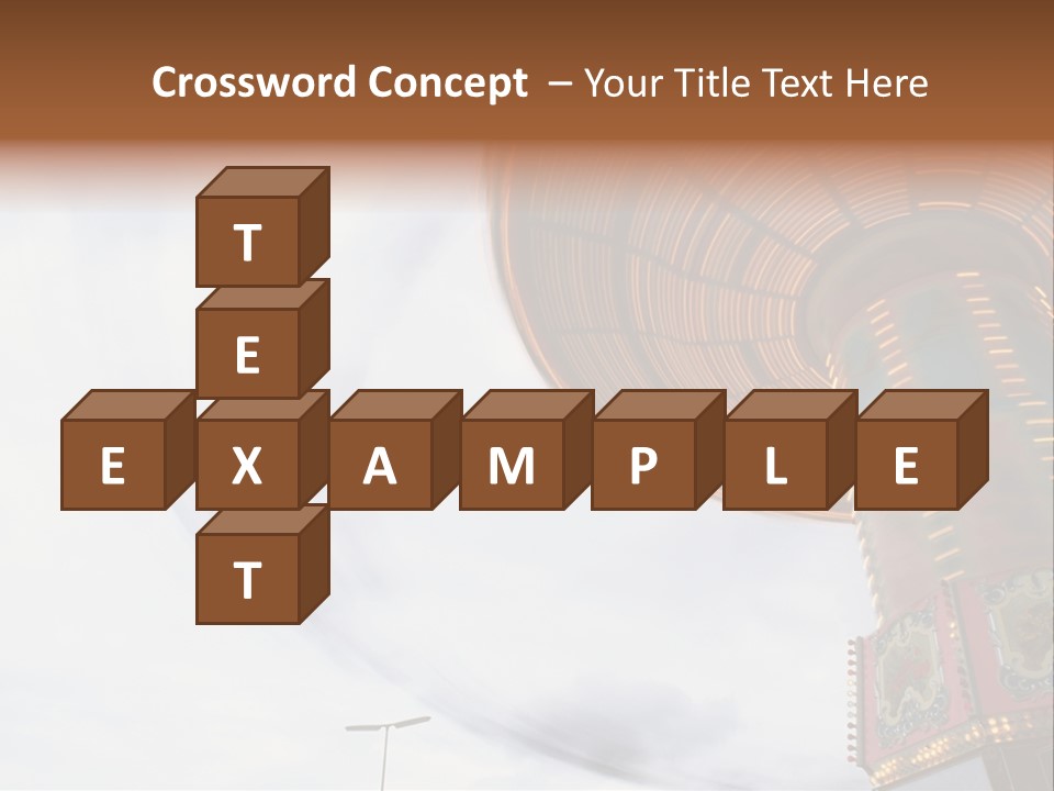 Fun Fairs Outside Funfair PowerPoint Template