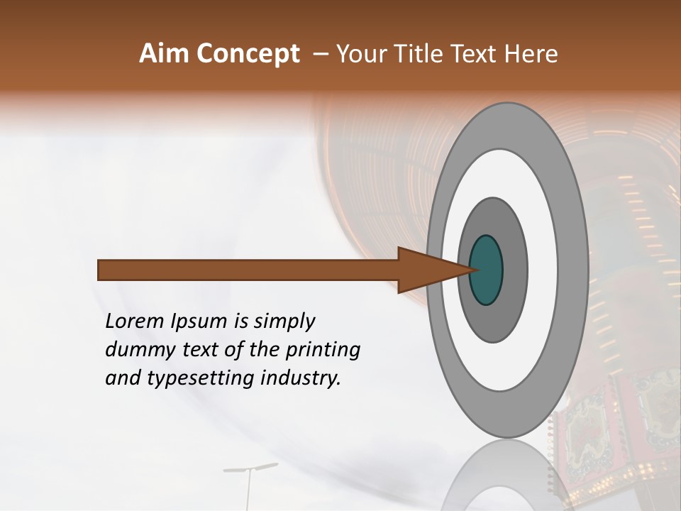 Fun Fairs Outside Funfair PowerPoint Template