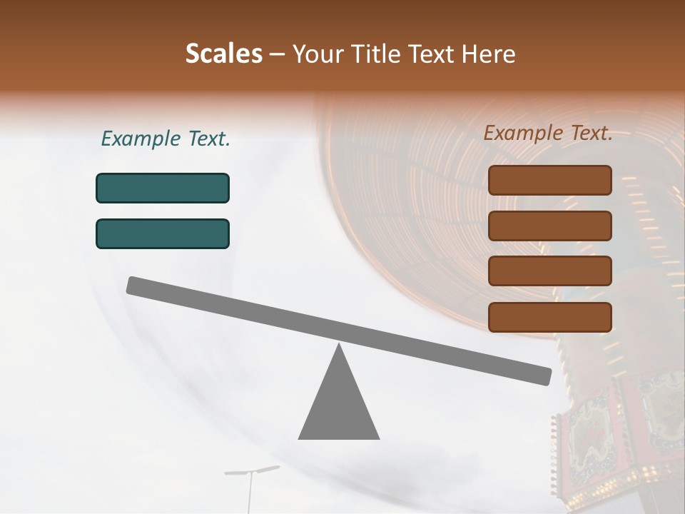 Fun Fairs Outside Funfair PowerPoint Template