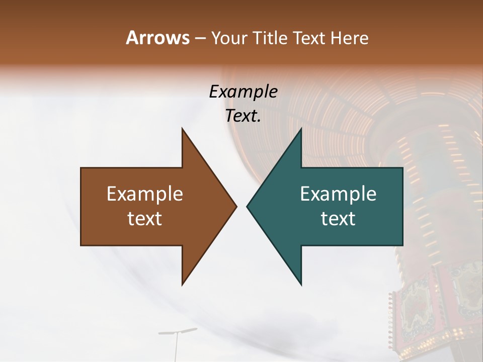 Fun Fairs Outside Funfair PowerPoint Template